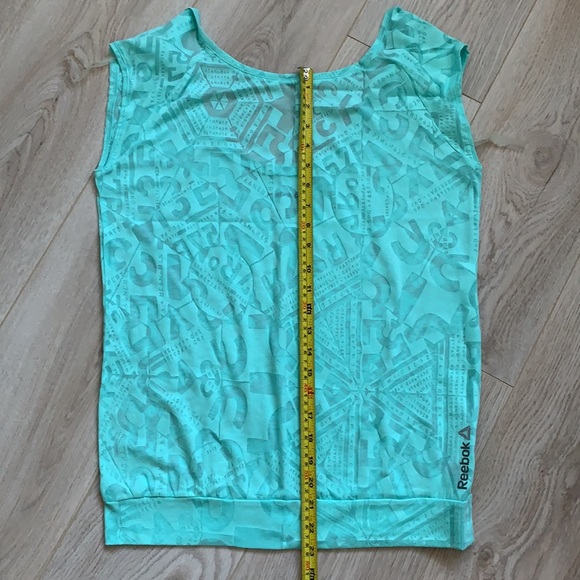 Reebok NWOT Turquoise Tank Top - Picture 5 of 6